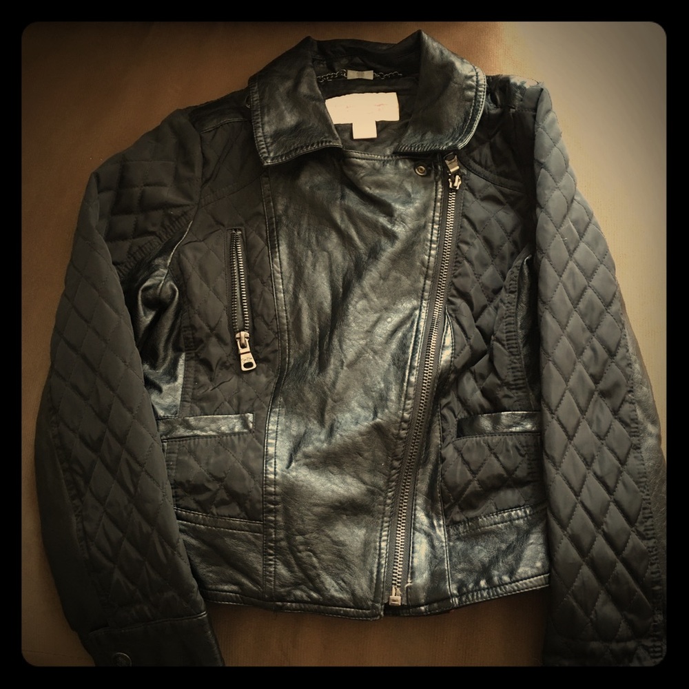 Leather jacket